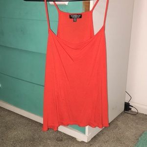 Topshop casual orange tank
